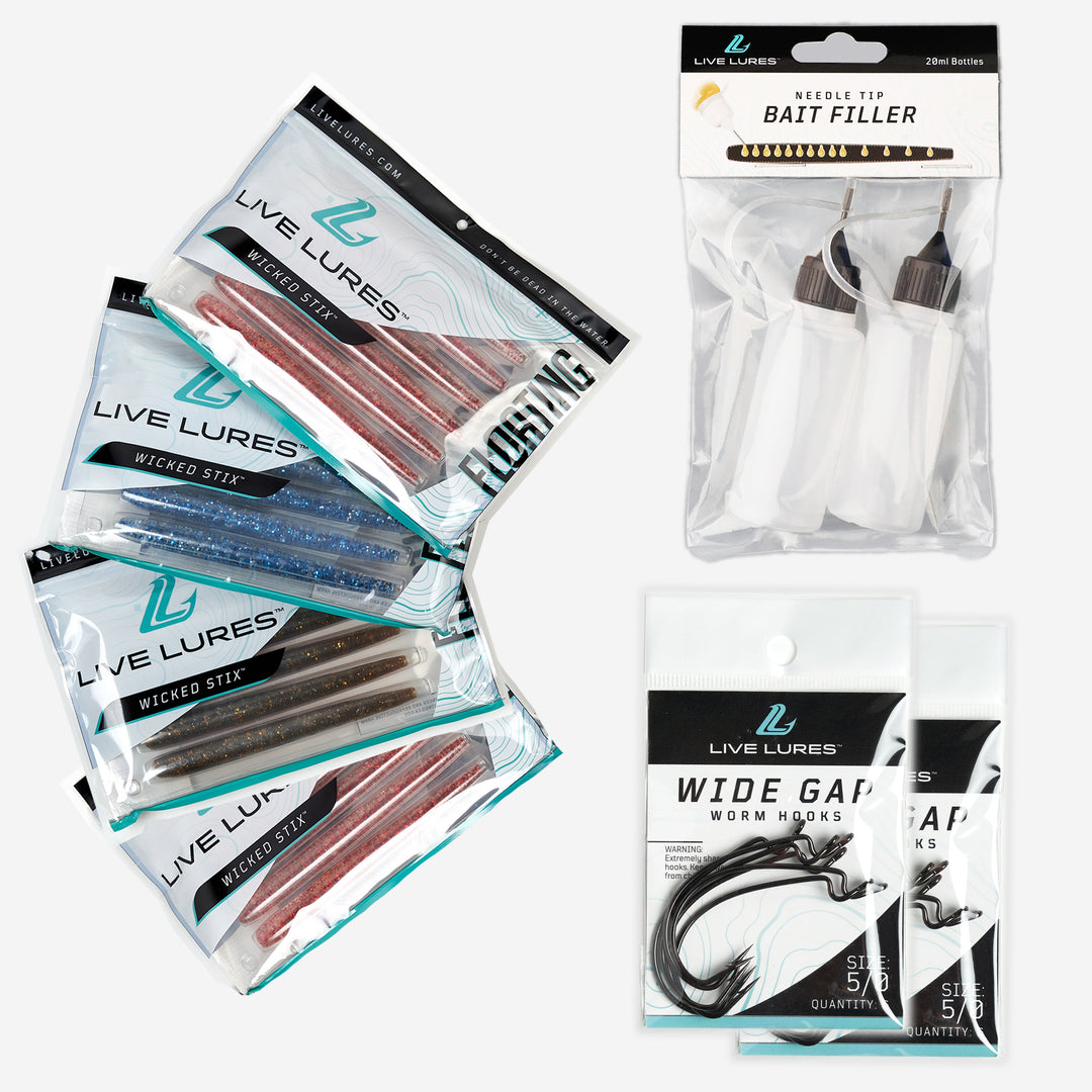 FLOATING & SUSPENDING JERKBAIT KIT - THE SLUG!