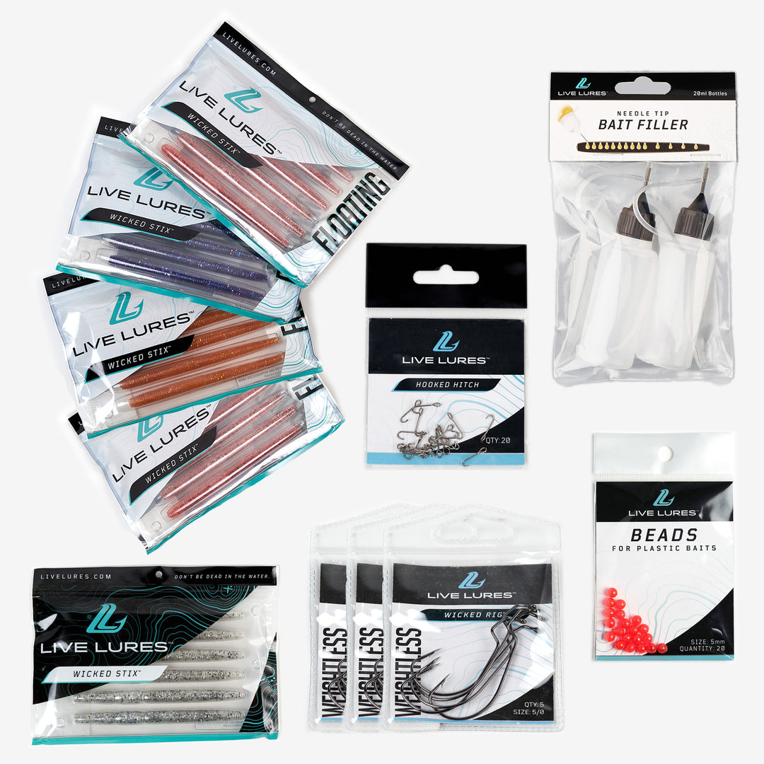 TOPWATER-CURL ACTION KIT