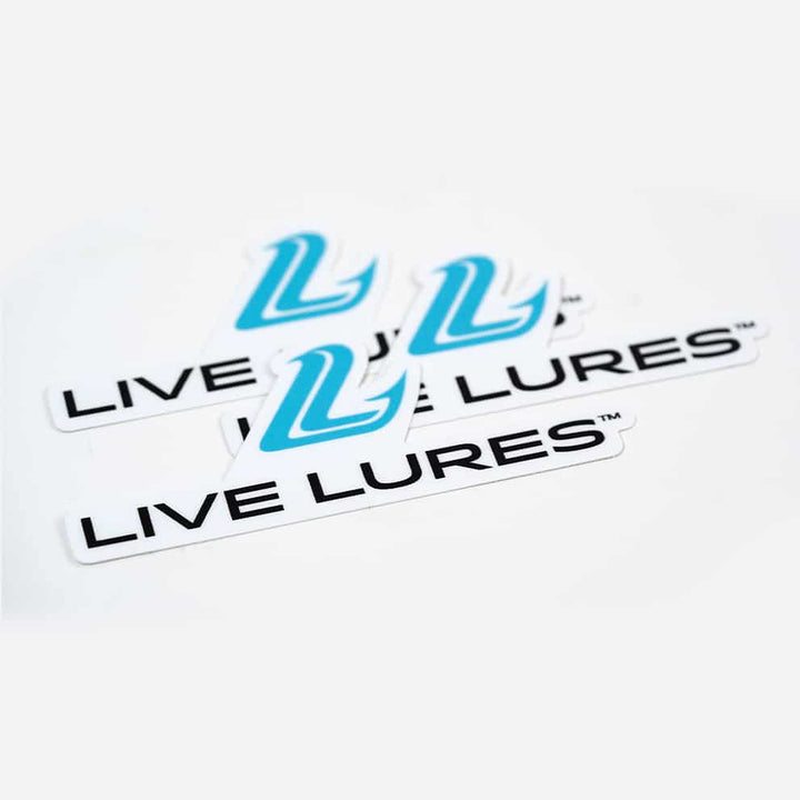 Live Lures 5” Stickers