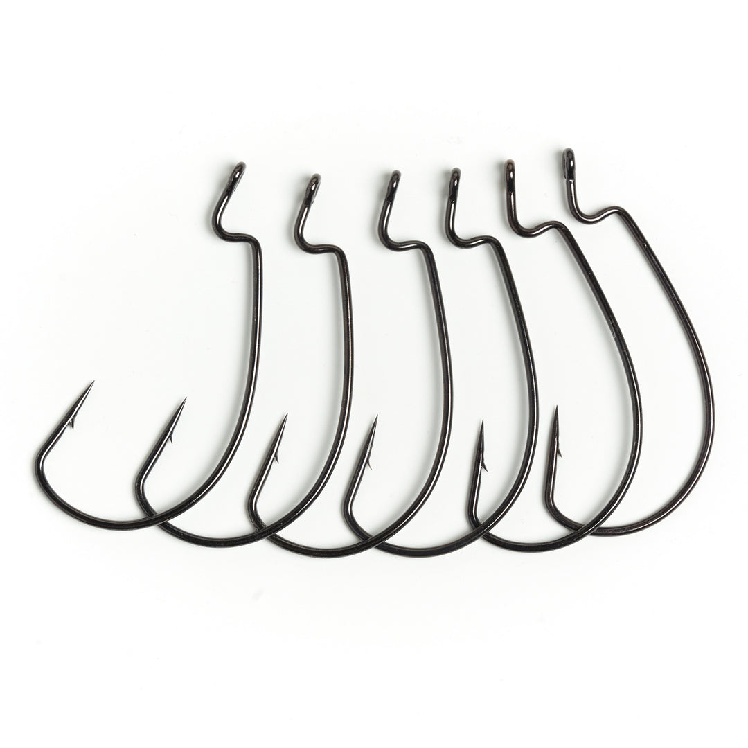Wide Gap Worm Hooks (6PK) – Live Lures