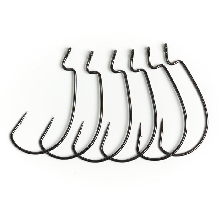 Wide Gap Worm Hooks (6PK)